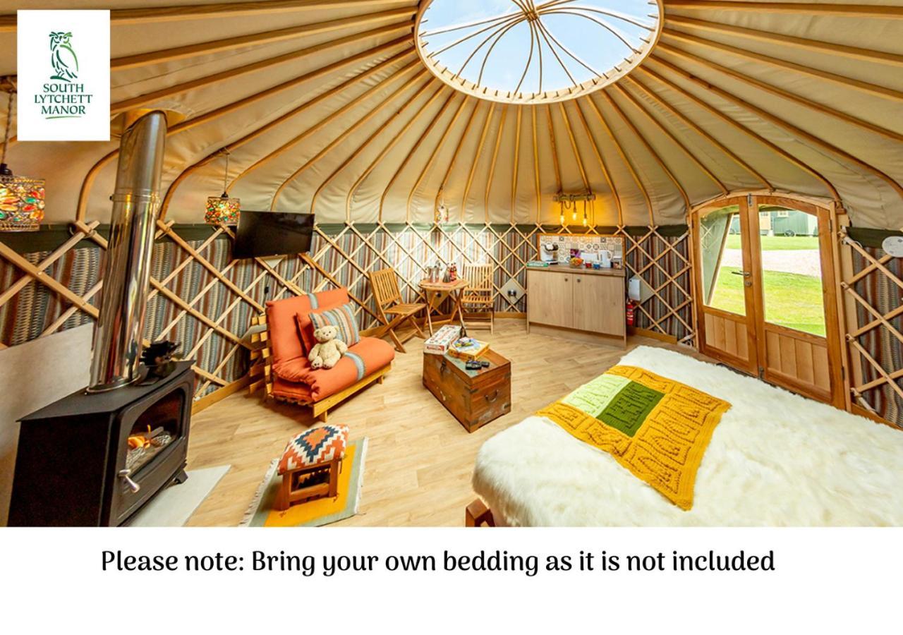 Отель Glamping At South Lytchett Manor Пул Экстерьер фото