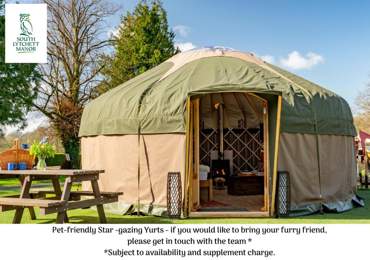 Отель Glamping At South Lytchett Manor Пул Экстерьер фото